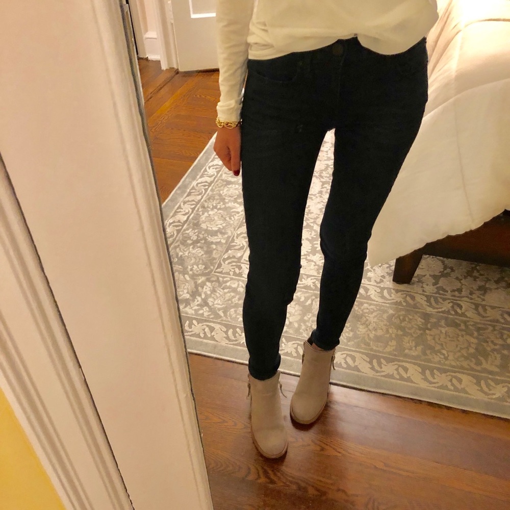 Express dark wash jeans